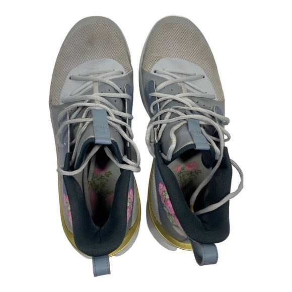 Under Armour Curry 7 Chinese New Year 2020 Men's 13 Gray Pink Floral - Picture 10 of 16